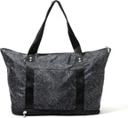 Baggallini Carryall Expandable Lightweight Travel Tote 22" Packable Folding Compact Nylon Washable Weekender w/Luggage Sleeve