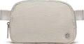 Pander Belt Bag for Women, Fashion Waist Packs, Crossbody Bags with Adjustable Strap (White Opal).