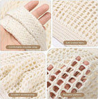 WantGor Crochet Bags, Beach Mesh Tote Bag Womens Shoulder Shopping Handbag Casual Travel Totes Bag Foldable Hobo Bags