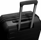 Traveler's Choice Pagosa Hardshell Expandable Luggage with Spinner Wheels, Black, 26-Inch Medium