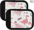 Dinosaur Pattern Luggage Handle Wrap for Suitcase Luggage Tags Handle Covers Identifiers Soft Decorations Travel Accessories 2 Pack