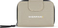 Sherpani Barcelona AT, Small Nylon Bifold Zipper Pocket Wallet, Travel Bag for Men Women, RFID Protection, Unisex Travel Gift (Straw)