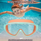 Keary 2 Pack Kids Swim Goggles for 3-15 UV Protection Anti-Fog Pool Water Swimming Goggles For Boys Girls Youth Toddler