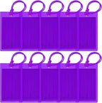 10 Pack Luggage Tags for Suitcases, Airplane Travel Essentials for Flying, International Travel Must Haves, and Luggage Accessories by Sodsay