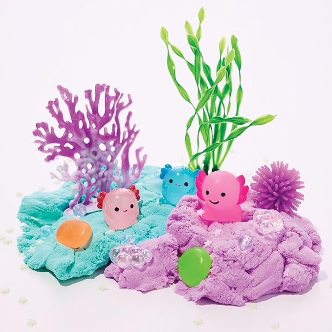 Creativity for Kids Sensory Pack: Axolotl - Sensory Toys for Toddlers, Easter Basket Stuffers, Toddler Activities & Travel Toys, Sensory Bin Fillers, and Axolotl Gifts (Ages 3+)