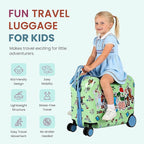 Bioworld Toy Story Kids Ride-On 15" Luggage For Travel and Adventures