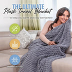 BOACAY Packable Travel Blanket for Airplane, Car - Compact Office Blanket - Portable Pillow for Adults, Kids with Case, Luggage Sleeve, Backpack Clip