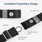 Travel Inspira Travel Belt for Luggage - Stylish & Easy-to-Use Elastic Strap for Suitcases & Carry-On Bags, Adjustable for Secure Travel
