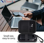 khanka Hard Case Replacement for Anker Power Bank, 10,000mAh 10K 22.5W Portable Charger,Case only. (Black)