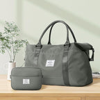 HYC00 Travel Duffel Bag,Carry-on Overnight Weekender Bags for Women,Sports Tote Gym Bag with Wet Pocket