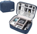 SELLYFELLY Electronics Organizer Travel Universal Cable Organizer Bag Waterproof Electronics Accessories Storage Cases for Cable, Charger, Phone, USB, SD Card, Hard Drives, Power Bank, Cords