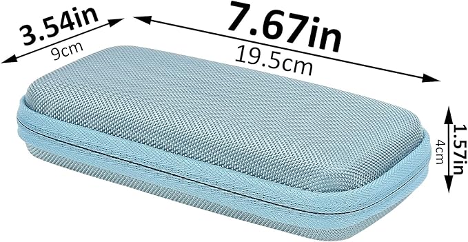 khanka Hard Travel Case for Anker 325/535 Power Bank PowerCore 20K Portable Charger 20000mAh, Case Only (Blue)