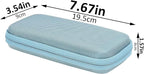khanka Hard Travel Case for Anker 325/535 Power Bank PowerCore 20K Portable Charger 20000mAh, Case Only (Blue)