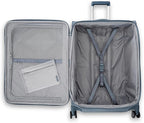 Samsonite UpLIFT Lightweight Large Checked Softside Luggage with Spinner Wheels - Expandable - Airline-Approved, Polyester Soft Suitcase for Ultra Light Travel - Elemental Blue