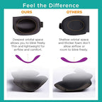Bucky 40 Blinks No Pressure Printed Eye Mask for Travel & Sleep, Foil, One Size