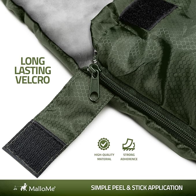 MalloMe Sleeping Bags for Adults Cold Weather & Warm - Backpacking Camping Sleeping Bag for Kids 10-12, Girls, Boys - Lightweight Compact Camping Essentials Gear Accessories Hiking Sleep Must Haves