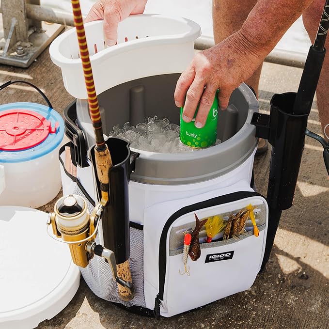 Igloo Marine Cooler | Insulated Hard Shell Ice Chest |Great for Fishing, Camping, Boating, & More