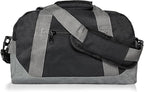 DALIX 14" Small Duffle Bag Two Toned Gym Travel Bag