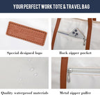 BUG Lightweight Women Laptop Tote Bag for Work, Casual Handbag for Travel Beach College Teacher