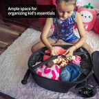 ALVOD Scooter Suitcase for Kids Ages 6-12 Kids' Luggage