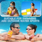 Flutesan 6 Pack Swim Goggles for Adult Anti Fog Swimming Glasses with Ear Plugs Nose Clip No Leaking Full Protection Goggles