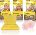 Ohropax Reusable Cotton/Wax Ear Plugs - Ear Plug for Noise Reduction, Studying, & Snoring, Hearing Protection, For Sensitive Ears, Personalized Fit w/ Convenient Yellow Pocket Sized Case, 36 Plugs