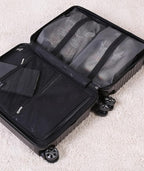 2 Pack Shoe Bags for Travel, Sneaker Bags, Waterproof Travel Shoe Bags with Zipper for Packing, Golf Shoe Dust Bags for Man and Women, Large, Black