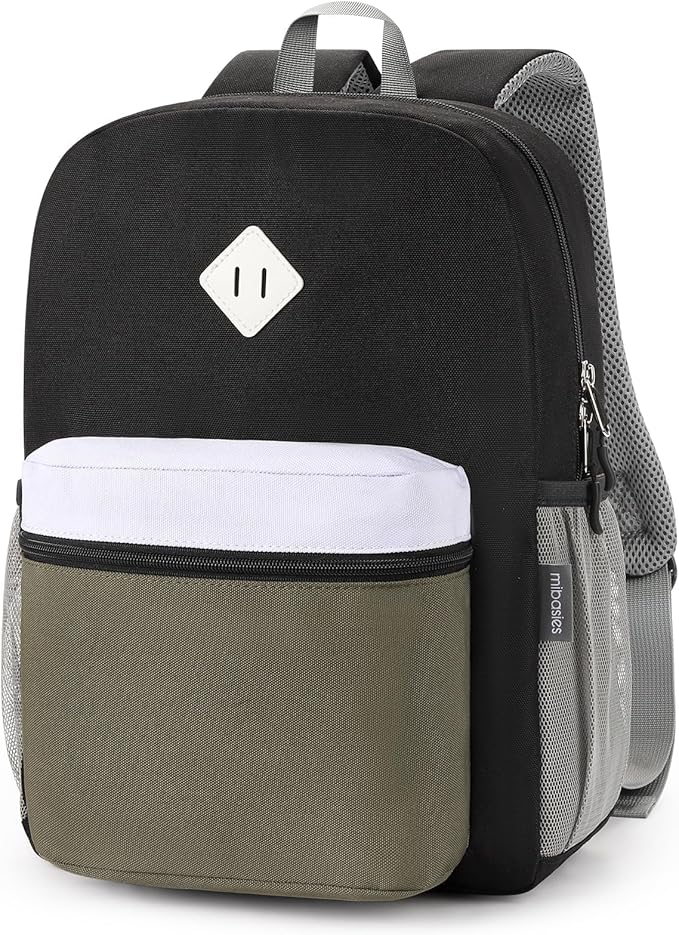 mibasies Kids Backpack for Boys 5-9: Large Boys Backpack for Elementary School
