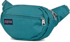 JanSport Fifth Avenue Fanny Pack Crossbody Bags for Women, Men - Stylish, Durable Waist Bag with Adjustable Belt, Main Zippered Pocket, Quick Stash Pocket - Travel Essentials - Black
