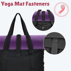 NGIL Yoga Tote Bag, Gym Tote Bag,Work Nurse Tote Bag for Women, Computer Tote for Laptop, Travel Tote Shoulder Bag for Women