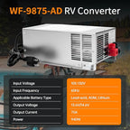 𝐔𝐩𝐠𝐫𝐚𝐝𝐞 WF-9875-AD 75 Amp RV Power Converter Charger, Replace for RV Camper WF-9800 Series, WF-9875, WF-9875-AD, for Lead-Acid/Lithium Battery Three-Stage Charge Rv Converter 75 Amp