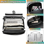 Gym Duffle Bag Backpack with Shoe Compartment,4 ways Travel Backpack for Women and Men,Multi-Functional Weekender bag with Waterproof Layer&Laptop Compartment for Fitness, Travel,Camping