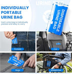 Disposable Urine Bag, 12PCS Pee Bags for Travel for Women Men, 900ML Portable Urinal Bags and Vomit Bags, 2026 Unisex Urinal Bag for Camping, Road Trip, Traffic Jam, Pregnant, Kid, Patient
