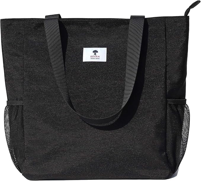Original Floral Water Resistant Large Tote Bag Shoulder Bag for Gym Beach Travel Daily Bags Upgraded