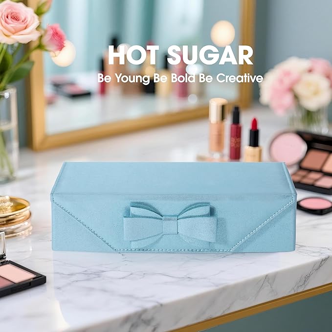 Hot Sugar Makeup Kit for Teenagers, Beginner Makeup Gift Set for Women Full Makeup Kit (Blue)