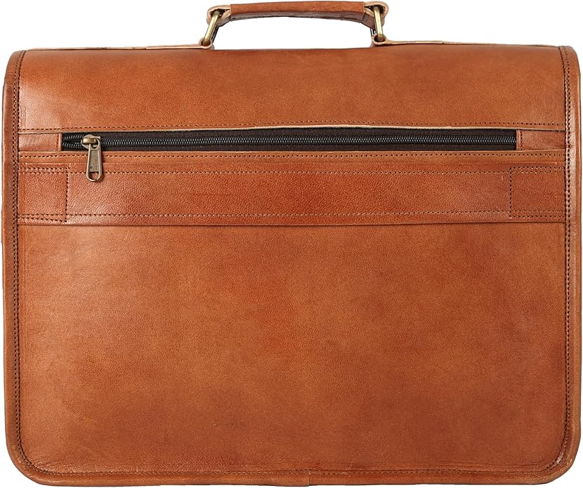 Brown Leather Messenger Bag for Men, Laptop Bag, Crossbody Bag, Handmade Leather Satchel Shoulder Bag