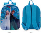 Disney Frozen Backpack for Kids - Cute & Durable Kids Backpack for Girls with Padded Straps & Zip Compartment - Ideal Toddler Bookbag for School & Travel - 15”