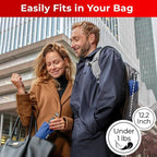 TUMELLA Inverted Windproof Umbrella, Large, Strong, Light, Portable, Automatic Reverse Folding Rain Umbrella, Durable Premium Grip, Fits Car & Backpack