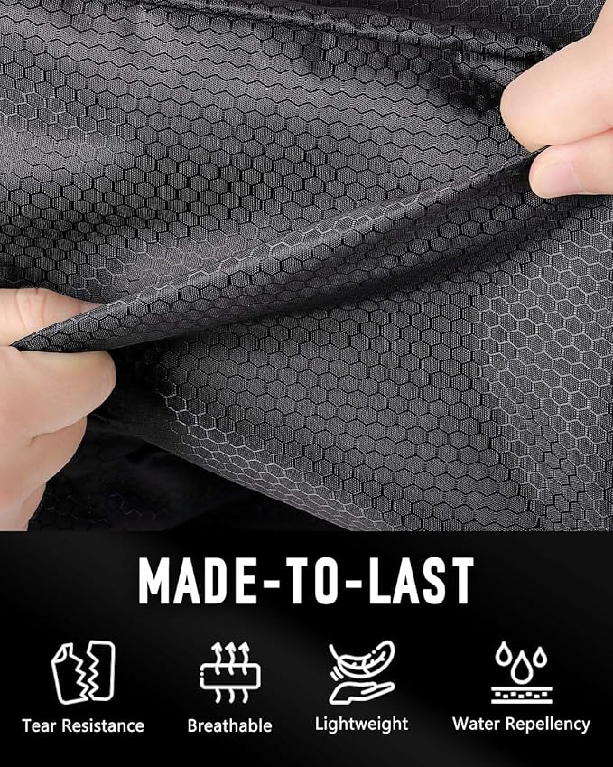 GLORIEROO Smell Proof Shoe Bags for Travel-Soccer Cleat Bag Smell Proof with Active Carbon Fabric | Odor-Absorbing Water-Resistant Track Shoe bags for Sports (Black with Green, UP TO US11)