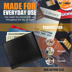 Anti-Theft Travel Wallet Decoy Cards – 6 Fake Credit Cards Pickpocket Protection
