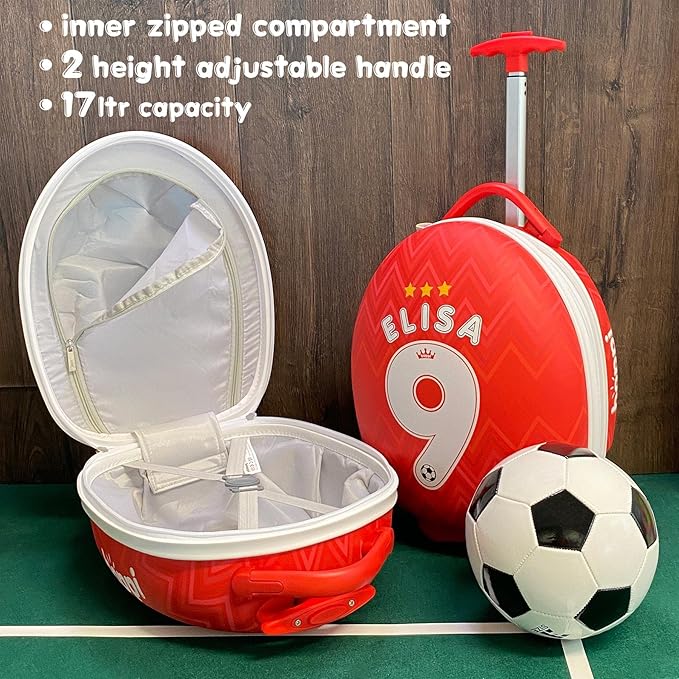 boppi - Children's Suitcase - Tiny Trekker Children's Trolley Suitcase - Boys & Girls Suitcase - Suitable as Cabin Luggage - 17 L