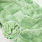 urnexttour Travel Pillow and Blanket Set Neck Pillows Soft Blankets with Sleep Mask Travel Essentials for Airplane Car Memory Foam Sage Green