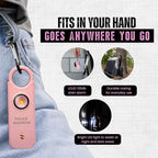Police Magnum Personal Safety Alarm & Pepper Spray Combo Self Defense Pack for Women- Loud 135db Siren with Light & Max Strength Flip Top Pepper Spray Protection
