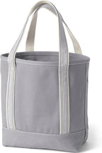 Lands' End Open Top Canvas Tote Bag