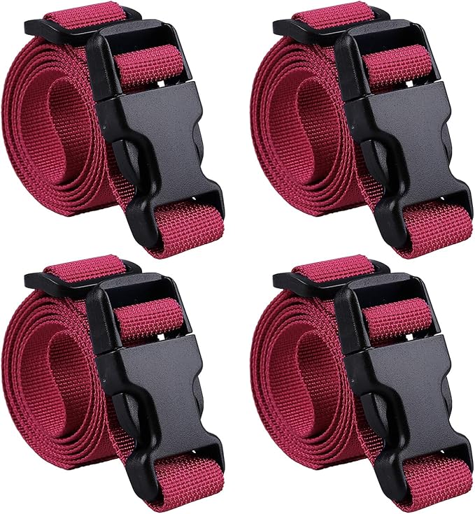 MAGARROW 24" 40" 60" 100" Strap Buckle Packing Straps Adjustable 1-Inch Belt