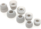 8 Pairs Replacement Eartips Earbuds Eargels Earpads for Powerbeats 2 Wireless Beats by dr dre (Black and Grey)