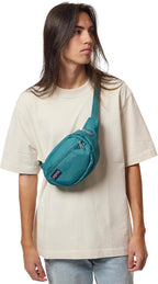 JanSport Fifth Avenue Fanny Pack Crossbody Bags for Women, Men - Stylish, Durable Waist Bag with Adjustable Belt, Main Zippered Pocket, Quick Stash Pocket - Travel Essentials - Black