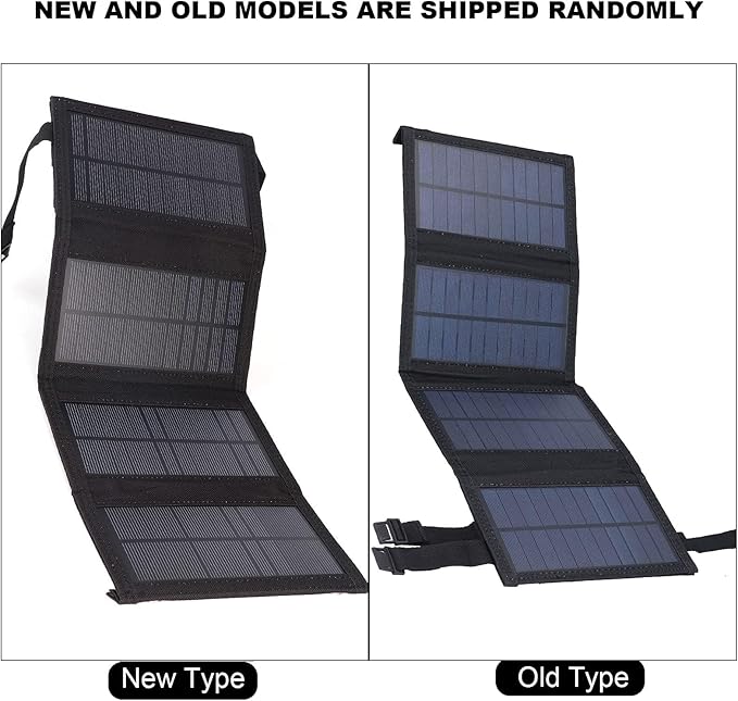 20W USB Solar Panel, Portable Foldable Oxford Cloth Solar Cells Charger for Mobile Phones, Tablets, Computers
