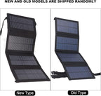 20W USB Solar Panel, Portable Foldable Oxford Cloth Solar Cells Charger for Mobile Phones, Tablets, Computers