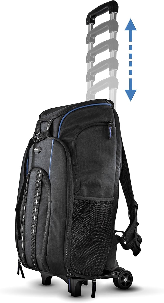 Ultimaxx Folding Compact Lightweight Premium Luggage Cart - Travel Trolley